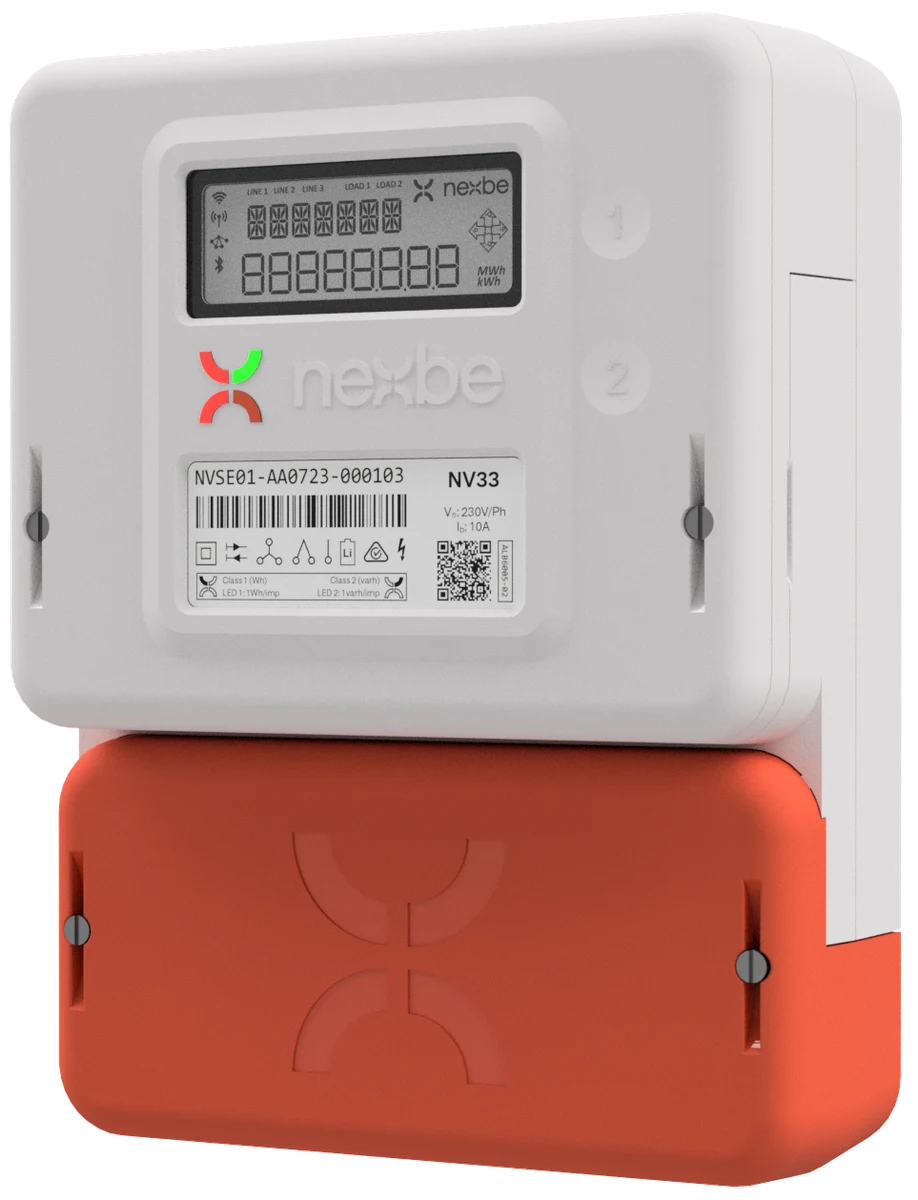 Nexbe NV33 polyphase revenue meter